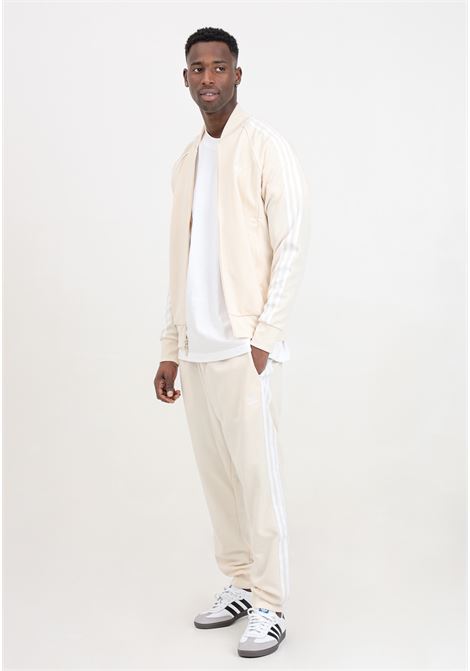 Adicolor classic sst beige men's trousers ADIDAS ORIGINALS | IR9878.